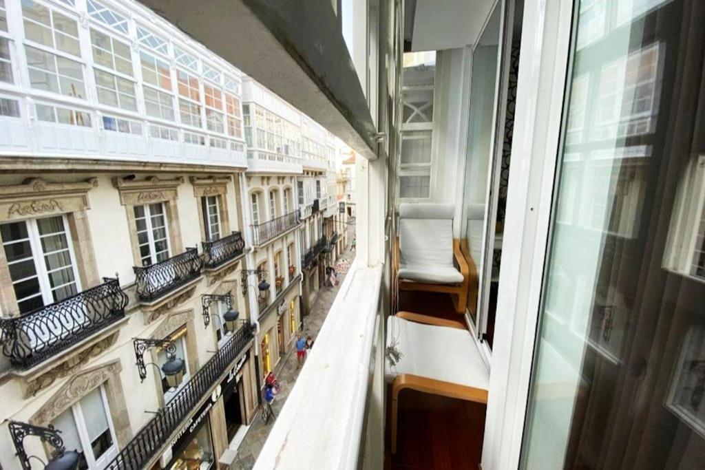 דירות א-קורוניה Apartamento 2H 2B En El Centro Con Garaje מראה חיצוני תמונה